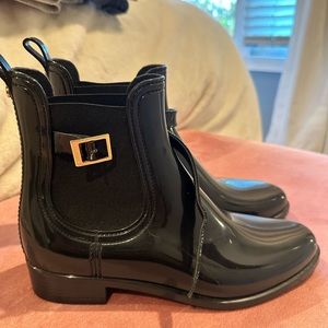 Jimmy Choo Black Rain Boots SIZE 39